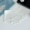 Algodón puro, refuerzo antibacteriano 10A, estilo puro e inocente, calzones Grado A, calzones de triángulo con retazos de lunares y rayas para mujer
