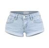 Shorts jeans estilo americano retrô para mulheres, novo verão, cintura baixa, sexy, slim fit, boate, hip hop, calças quentes