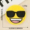 Logotipo de bordado de computador Smiley Face expressão facial adesivos de pano chapéu bolsa acessórios acessórios de vestuário patch cartoon adesivos de bordado transfronteiriço