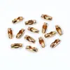 Hebilla de Cadena de Perlas Metálicas de Múltiples Tamaños, Hebilla de Cintura de Perlas, Conector de Cadena de Perlas Onduladas, Accesorios para Joyería DIY, Hebilla de Cadena de Perlas Redondas al Por Mayor