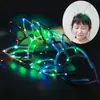 Faixa de Cabelo Orelhas de Coelho Luminosas Faixa de Chifres de Rena Brilhantes de Fada Presente Empurrado no Chão Barraca de Mercado Noturno Brinquedos Pequenos Atacado