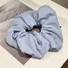 Almofada Grande Macia Nuvem Scrunchie Acessório de Cabelo para Coque de Luxo Prendedor de Cabelo Feminino