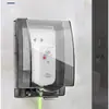 Tomada de Banheiro Tipo 86 Caixa Impermeável Interruptor Capa Impermeável Universal Vaso Sanitário Adesivo Capa Protetora Invólucro Caixa à Prova de Salpicos