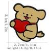 Insígnia de Cão Desenho Animado Fofo Golden Retriever Filhote de Cachorro Maltês Broche Decoração para Bolsa de Estudante Masculino e Feminino