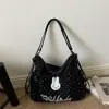 Moda de Verano 2026 Bolso Cruzado de un Solo Hombro Bolso Grande Casual y Elegante para Mujer Bolso Tote de Nicho