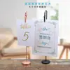 Clip de Nota Vertical Metálico Casual, Clip de Escritorio con Mensaje Personalizado, Clip para Fotos, Clip Decorativo para Tarjetas, Clip Fijo Pequeño