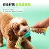 Juguete para Mascotas Transfronterizo Nunbell Cuerda de Algodón para Perro Juguete para Masticar Pelota de Goma Pelota de Juguete para Entrenamiento Interactivo para Perros