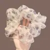 Diadema de Red de Satén con Puntos Morados de Verano para Niñas con Alta Elasticidad y Banda de Goma Duradera
