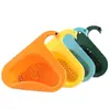 Fregadero Multifuncional Creativo para el Hogar con Desagüe en Forma de Cisne, Diseño Azul, Separación Seca y Húmeda, Lavabo para Verduras, Cesta con Filtro de Agua, Escurridor, Almacenamiento
