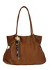 Bolso de mano para mujer de diseño nicho transfronterizo, moderno y versátil, bolso tote de alta gama, estilo simple y artístico, bolso de hombro de gran capacidad