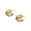 Aretes de Nicho Diseño Simple Textura Metálica Geométrica para Mujer Aguja de Plata S925 Aretes de Alta Gama Joyería para Orejas que Combinan con Todo