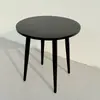 Mesa de Balcón para Exteriores, Mesa Redonda Pequeña de Acero al Carbono Resistente al Sol y la Lluvia para Patio Exterior, Jardín, Tienda de Té con Leche, Uso en Exteriores