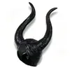 Diadema de Cuernos de Maléfica de Vinilo, Accesorio de Cosplay de Maléfica, Accesorio de Halloween