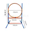 Equipo de Entrenamiento de Agilidad para Perros Vallas de Entrenamiento, Obstáculos, Postes de Salto, Aros de Salto, Entrenamiento de Obstáculos, Set de Suministros para Entrenamiento de Perros