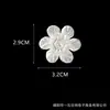 Zuecos de Ballet DIY Hebilla de Flor de Perla Desmontable Accesorios Estilo Princesa Decorativo Hebilla de Zapato con Cuentas Accesorio Pieza Única