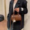 Bolso Boston de alta gama para mujer, bandolera de hombro portátil retro combinable, estilo 2024