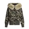 Moda 2025 Estilo Hermana Real Dama Privada Chaqueta con Capucha de Algodón para Mujer Chaqueta Camuflada Regular para Mujer Suministro al Por Mayor 10
