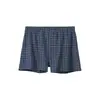 Calzoncillos tipo bóxer a cuadros para hombre de moda Ajuste holgado Ropa interior para hombre Calzoncillos tipo bóxer a cuadros para hombre