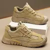 Zapatos de Hombre 2024 Otoño Nuevos Casuales Combinan con Todo Botas Martin Moda Antideslizantes Resistentes al Desgaste Herramienta para Exteriores Zapatos de Moda para Hombre