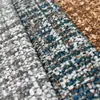 Atacado de Fábrica Novo Tecido Decorativo Estampado em Relevo de Duas Cores com Padrão de Abacaxi para Móveis Domésticos