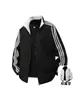 Chaqueta Rayada Reversible con Cuello Alto para Hombre, Nuevo Modelo Primavera y Otoño 2026, Chaqueta de Béisbol Deportiva Casual para Jóvenes