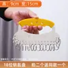 Almacenamiento de Lata para Llaves de Acero Inoxidable Se Puede Marcar con Hebilla de Llavero Intermedia Placa de Llavero de Clasificación Etiqueta de Llavero Cadena Casa de Alquiler