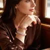 Pulsera de Moda Estilo Retro Serie Árabe Xuping, Aleación de Cobre Transfronteriza con Baño de Oro de 18k, Joyería Elegante y Lujosa para Mujeres