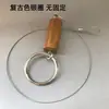 Ganchos de Anillo Colgantes para Tiendas de Ropa, Anillos Colgantes de Alambre de Acero Dorado para Ropa, Cadenas Colgantes para Ropa de Mujer, Estantes de Exhibición de Pared