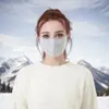 Máscara Cálida Transpirable Cueva Sonrisa Alto Valor de Color Hombres y Mujeres Otoño e Invierno A Prueba de Viento Invierno Montar Protector Solar Máscara Delgada