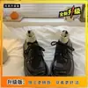Sapatos Pequenos de Couro Estilo Britânico com Solado Grosso para Mulheres Primavera & Outono 2025 Novo Estilo Japonês Estilo com Design de Saia Sapatos Mary Jane de Nicho