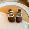 Zapatos de suela gruesa, zapatos estilo Birkenstock, mules de punta cerrada para mujer, nuevos zapatos Mary Jane bordados estilo Birkenstock otoño 2026