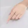 Anillo de Plata de Ley S925 Cola de Pez para Mujer, Estilo Delgado, Diseño de Moda y Único, Anillo Abierto de Lujo Ligero para el Dedo Índice