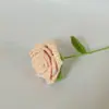 Rosas Tejidas de Hilo Transfronterizas para San Valentín y el Día de la Madre, Flores Artificiales Decorativas de Alta Calidad, Rosas Puntiagudas Hechas a Crochet a Mano