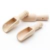 Fábrica en stock suministro cuchara de sal de baño de madera cuchara de sal de madera mini cuchara de té de polvo de medicina madera de loto cuchara de madera pequeña diaria