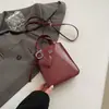 Bolsa para Celular Rosto Brilhante de Toque Avançado para Celular Feminina Nova Estilo Verão 2025 Simples Versátil Bolsa de Ombro Moda Casual Bolsa Feminina