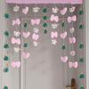 Cortina de Puerta de Dibujos Animados Linda Sanrio Decoración Festiva Navideña Cortina Colgante para Habitación de Niños Dormitorio Cortina Divisoria para Porche