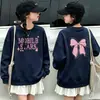 Roupa Infantil Meninas Outono Inverno Plus Veludo Novo Estilo Gatinho Espiando Tendência Cool Roupa Infantil Esportiva Versátil Moletom Crianças Médias e Grandes Top Tendência