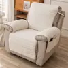 Cojín de sofá de tela de felpa engrosada, adecuado para todas las estaciones, diseñado específicamente para sillones reclinables eléctricos, cojín antideslizante para asiento de sofá, personalizable