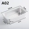 Forma Quadrada para Assar Liga de Alumínio Forma para Pão DIY Forma para Bolo de Assar Forma Antiaderente para Pão para Uso no Forno