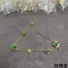 Novo Pulseira de Trevo de Quatro Folhas Transfronteiriço Lu, Ouro V Branco Concha Branca Seis Folhas, Luxo Leve Banhado a Ouro 18K Rosa CNC Trevo de Quatro Folhas Design de Cinco Folhas