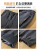 Calça de moletom forrada com fleece feminina para outono e inverno, comprimento no tornozelo, adequada para figuras petite, pode ser usada como roupa externa, calça de algodão espessa para clima frio, calça casual