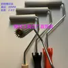 Diámetro 20MM Herramienta de Fibra de Vidrio Herramienta de Aplicación Manual Rodillo Desespumador de Patrón Cruzado de Aluminio Rodillo de Presión de Aluminio Burbujas de Escape