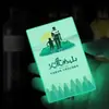 Porta-cigarros luminoso, portátil, tampa de abertura automática, pacote com 20 unidades, adequado para cigarros macios e duros, impressão colorida personalizada, resistente à pressão e à umidade