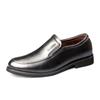 Jihua 3515 Casual de Negocios Estilo Británico con Cordones Versátiles Zapatos de Trabajo para Hombre Zapatos de Cuero Hombres Transpirables Cómodos Cuero Genuino Star Wars