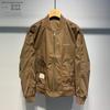 Chaqueta de trabajo para hombre, nueva y genuina, de primavera y otoño, informal, holgada, con cuello de béisbol, talla grande, 2024