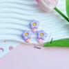 Accesorios de bricolaje de resina con dibujos de flores brillantes, pegamento en crema, funda para teléfono, hebilla para zapatos, parche, horquilla, accesorios para el cabello, material