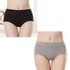 Bragas Triangulares para Mujer al por Mayor, Control de Abdomen, Antibacterianas, Color Sólido, Transpirables, Moldeadoras del Cuerpo, Levanta Glúteos, Populares de Cintura Alta de Algodón Puro Ropa Interior para Mujeres