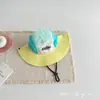 Sombrero de Protección Solar Estilo Japonés para Niños, Sombrero de Pescador, Sombrero de Montañismo con Visera para Exteriores, Sombrero de Bebé de Secado Rápido con Bloqueo de Color para Salidas de Primavera y Verano
