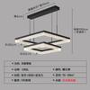 Lámpara de araña para sala de estar Moderna simple Luz principal para pasillo Lujo ligero Paquete de alta gama para toda la casa Combinación Lámparas de Zhongshan, Guangdong