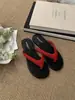 Chanclas NUOQILIN estilo vacaciones de verano, combinación de colores retro, versátiles, sandalias de playa para mujer para exteriores